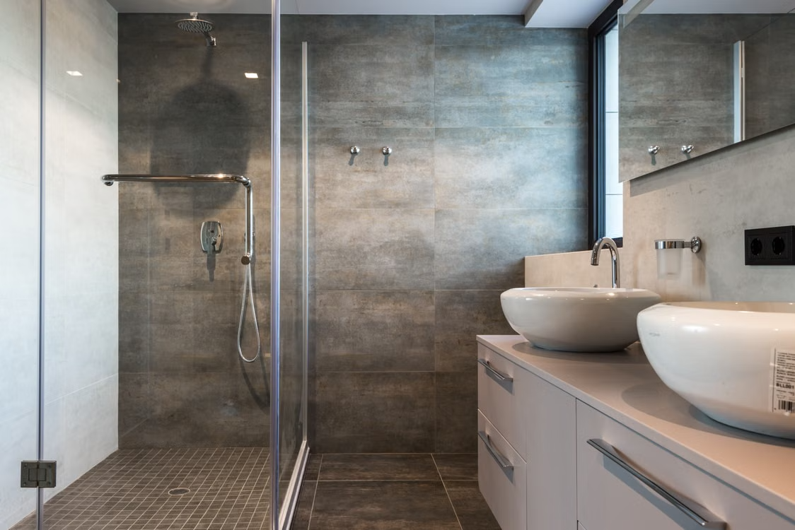 Volledige badkamerrenovatie